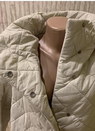 Стьогане пальто zara 9