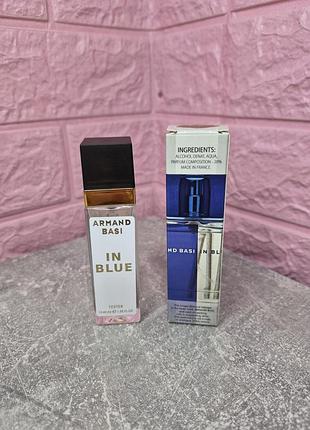 Тестер armand basi in blue 40 ml (фрация) / мужской аромат