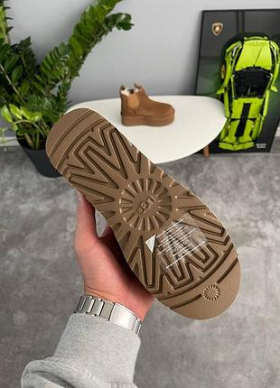 Угги ugg neumel chelsea chestnut platform 8