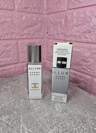 Тестер chanel allure homme sport 40 ml (фрация) / мужской аромат