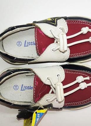 Мокасины для мальчика littlе deer р.24 4