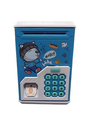 Игрушка копилка-сейф cooldog с кодовым замком и купюроприемником