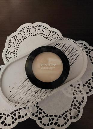 Пудра revlon новая! для лица с зеркалом и пуховкой 8,4 гр.