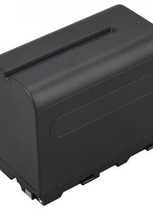 Aккумулятор alitek для света типа sony np-f960 / np-f970 (6600 мач) + зарядное устройство