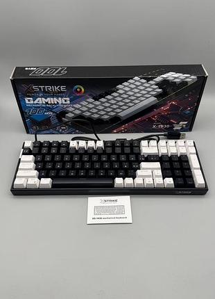 Клавіатура xstrike xs-1030 механічна rgb usb 100 keys