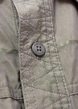 Чоловіча рубашка under armour хакі розмір l 4