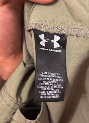 Чоловіча рубашка under armour хакі розмір l 5