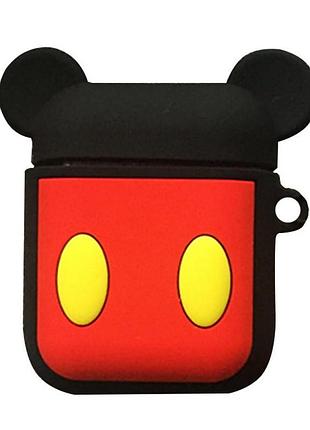 Чохол футляр для apple airpods disney design alitek mickey + карабін