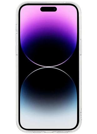 Силиконовый чехол с блестками для apple iphone 13 pro gradient purple 3