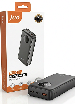 Power bank juo jlp220-w pd20w 22.5w 20000mah