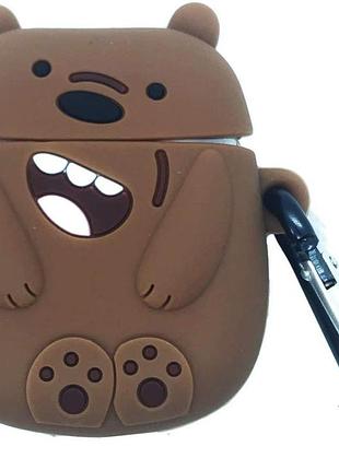 Уценка! чехол для apple airpods alitek angree beer brown (предоплата)