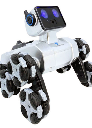 Робот-собака на колесах mechanical dog h29-4 + wifi камера