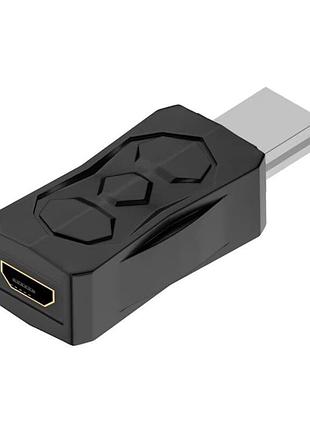 Переходник mini usb male - micro usb female 480mbps 5v2a alitek new style