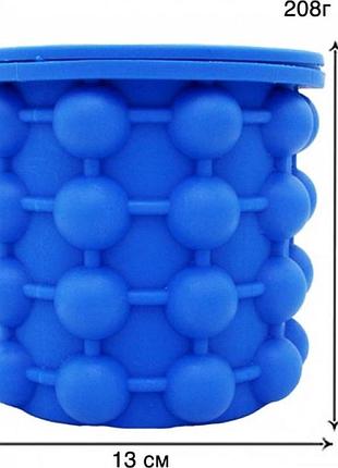 Силіконова форма для льоду ice cube maker genie 6