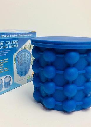 Силіконова форма для льоду ice cube maker genie 7