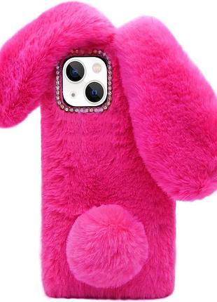 Чехол для apple iphone 13/14 alitek зайчик rose