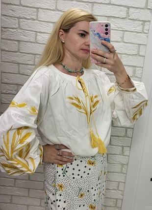Блуза блузка сорочка вишиванка 8