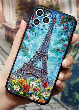 Чохол панель для apple iphone 7 plus / 8 plus alitek art ейфелева вежа