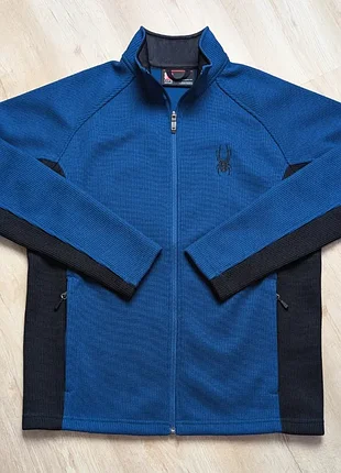 Кофта флісова spyder core sweater мідлеєр l / eu 52 синя