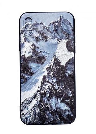 Чохол накладка для смартфона apple iphone x і xs alitek art гори