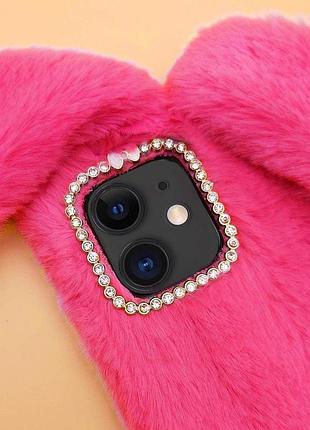 Чехол для apple iphone 15 pro зайчик rose 9