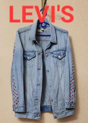 Новая джинсовая куртка оригинал   levi's