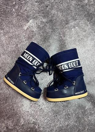 Оригінальні moon boot icon — сині, дитячі