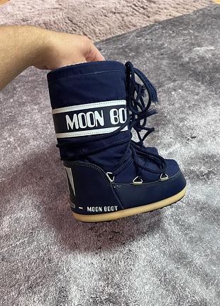 Оригінальні moon boot icon — сині, дитячі 4