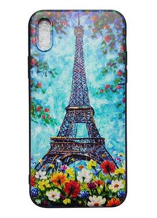 Чохол панель для apple iphone x/xs alitek art ейфелева вежа