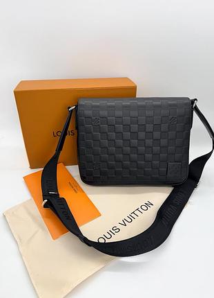 Louis vuitton district pm damier graphite 25х21