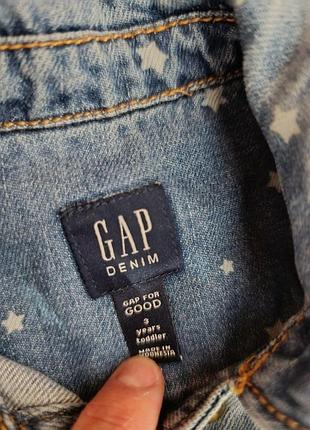 Детская джинсава куртка gap 4