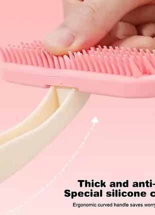 Силіконовий гребінець для хатніх тварин 4
