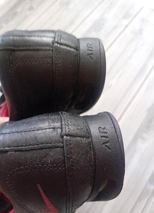 Кожаные кроссовки nike 39разм. 7