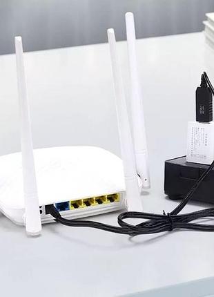 Кабель живлення з 5v на 9v для роутера wifi модему від повербанка, що підвищує з перетворювачем 10