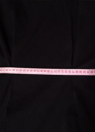 Лаконичное черное платье-мини zara basic z1975 denim 6
