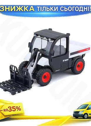 Ku погрузчик bobcat toolcat universal fit 5600 10 см игрушка для мальчика 3 года спецтехника для колле uni2l_k