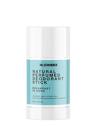 Дезодорант сток для женщин mr. scrubber breakfast in soho натуральный парфюмированный daily skin care