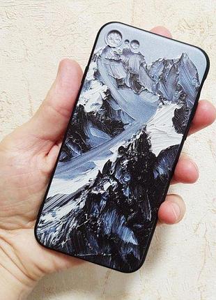 Чохол накладка для apple iphone 7/8 і se 2020 alitek art гори