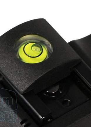 Уровень для фотоаппарата пузырьковый одноосевой на горячий башмак alitek spirit level