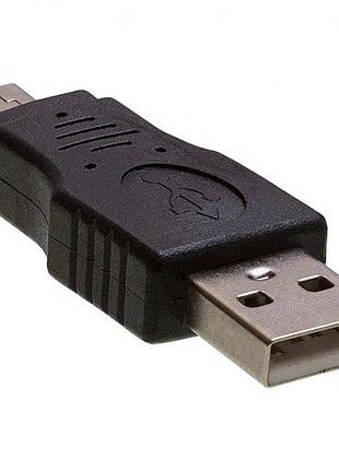 Переходник адаптер otg alitek usb m - mini usb m