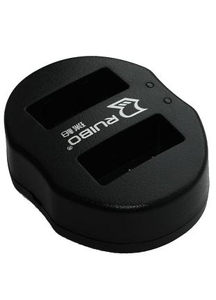 Зарядное устройство ruibo usb для 2-х аккумуляторов nikon en-el3 / en-el3e / fuji np-150