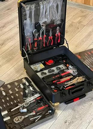 Набор инструмента wmc tools 408 предметов с трещоткой (в чемодане) 2
