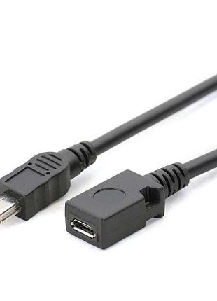 Кабель перехідник конвертер mini usb male — micro usb female
