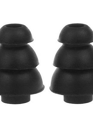 Вкладыши сменные для берушей 3m combat arms, earmor m20/m20t/m20t pro - silenta black small