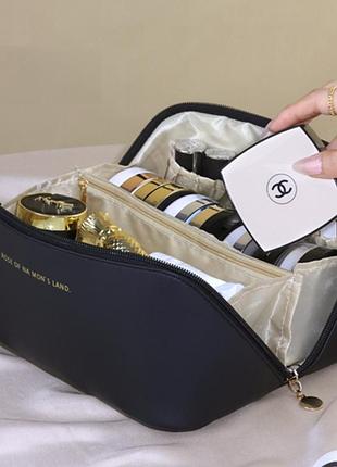 Містка дорожня косметичка make up bag black