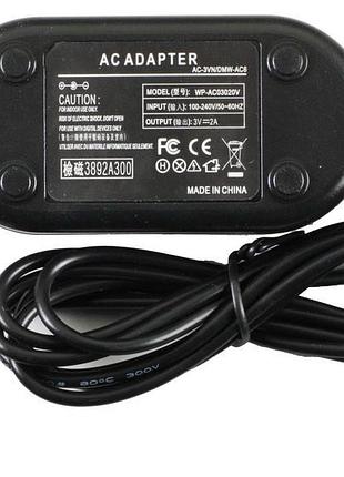 Сетевой адаптер питания (блок питания) panasonic dmw-ac6 / ac-3vn .