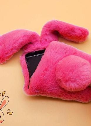 Чехол панель для apple iphone 14 pro max зайчик rose 5