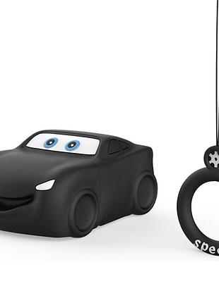 Чохол для навушників apple airpods alitek машина black + тримач