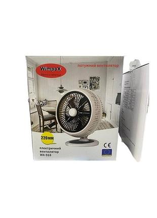 Настільний вентилятор wimpex wx918 2