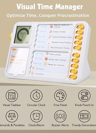 Таймер завдань візуальний для дітей task timer 2